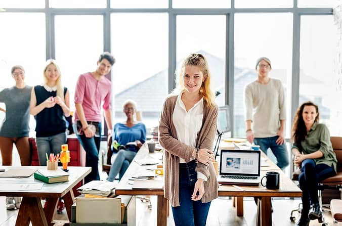 woman in workplace